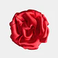 PINCHES FLOR TELA ROJO  - Miniatura 1