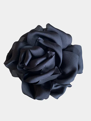 PINCHES FLOR TELA NEGRO 