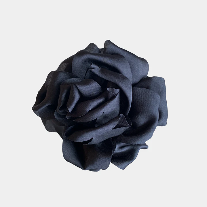 PINCHES FLOR TELA NEGRO  1