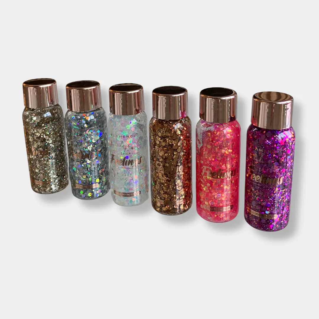 GLITTER EN GEL  1
