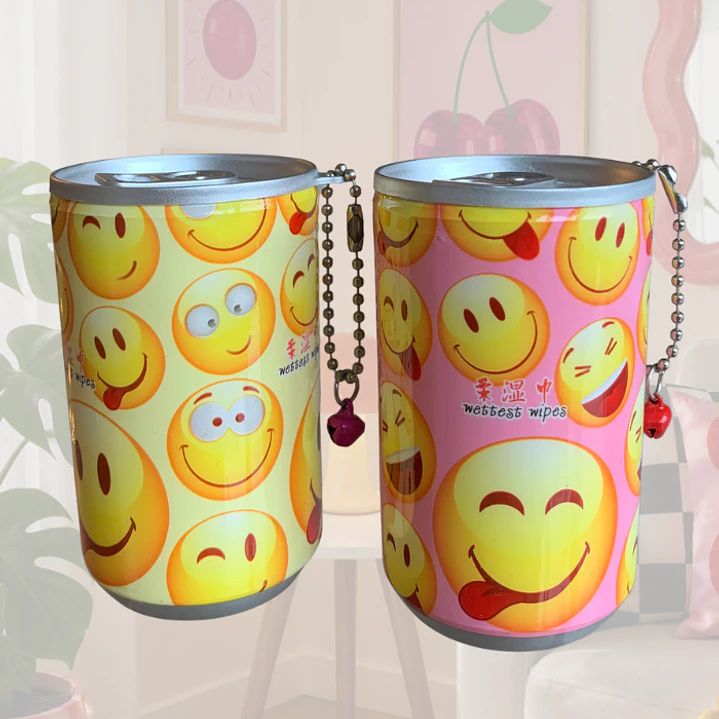 TOALLITAS HUMEDAS TARRO SMILEY  2