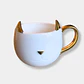 TAZON BLANCO DORADO GATO - Miniatura 1