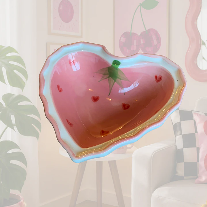 PLATO CORAZON ROSADO 2