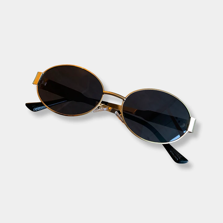 GAFAS DORADAS LENTE NEGRO 1