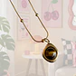 COLLAR CADENA FINA CON OJO TIGRE - Miniatura 2