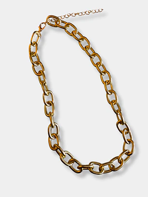 COLLAR CADENA DORADO