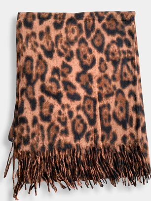 BUFANDA LEOPARDO