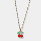 COLLAR CADENA DELGADA DIJE CEREZA - Miniatura 1