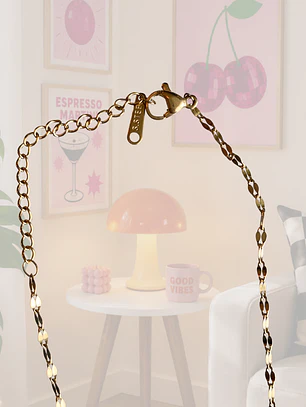 COLLAR CADENA DELGADA DIJE CEREZA
