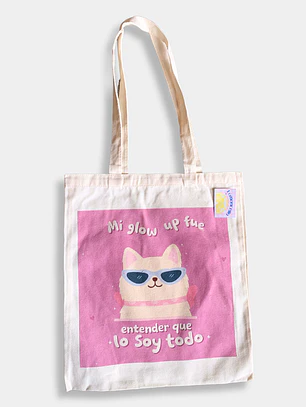 TOTTE BAG GATO MI GLOW UP
