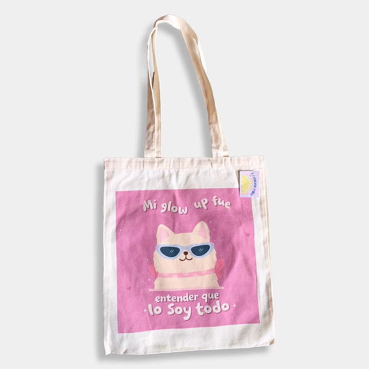 TOTTE BAG GATO MI GLOW UP 1