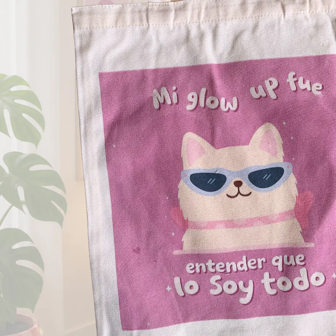TOTTE BAG GATO MI GLOW UP 2