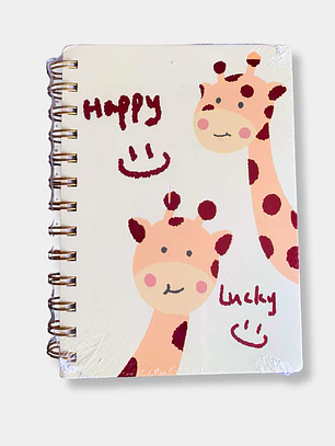 LIBRETA KAWAII JIRAFA