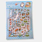 STICKER ARMADO CASA DIY VIRAL CELESTE - Miniatura 1