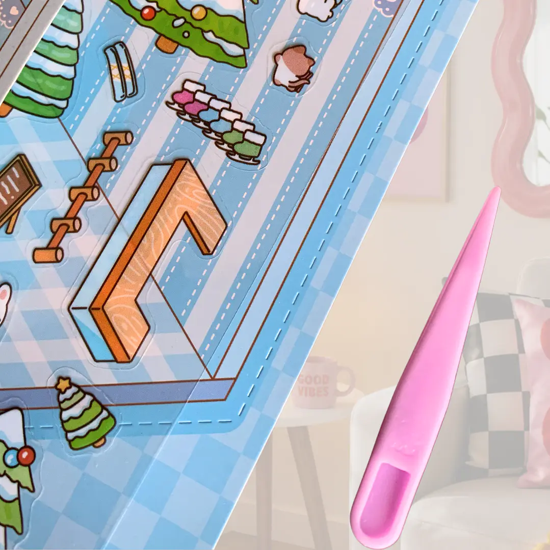 STICKER ARMADO CASA DIY VIRAL CELESTE 2