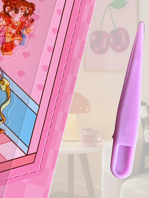 STICKER ARMADO CASA DIY VIRAL ROSADO