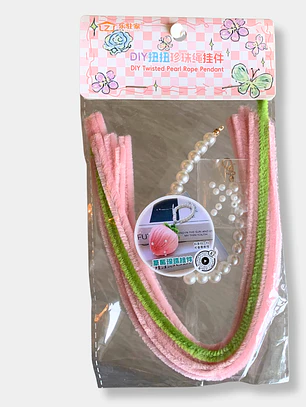 FRUTILLA DIY LIMPIAPIPAS ROSADO