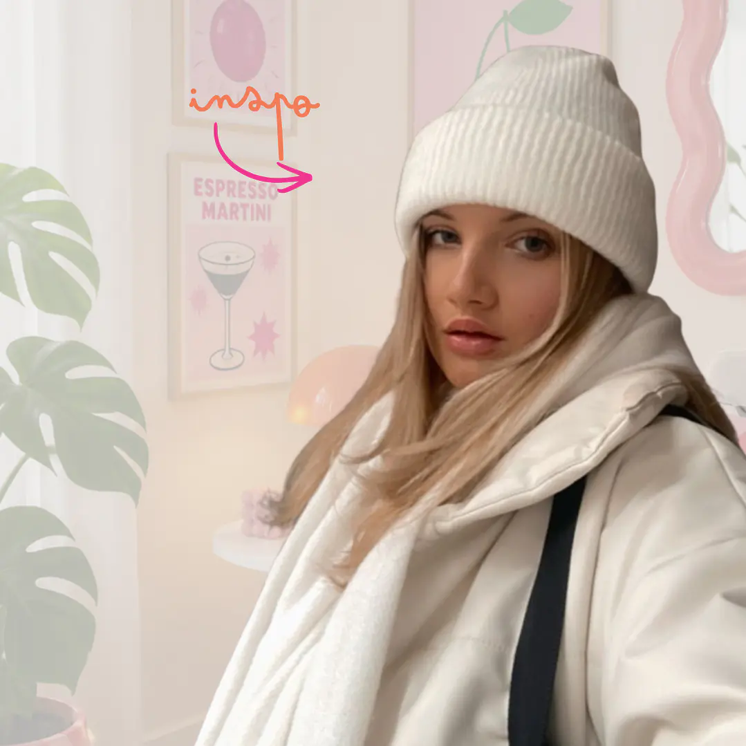 GORRO BLANCO 4