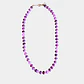 COLLAR CUENCAS MORADO Y ROSADO  - Miniatura 1