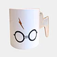 TAZON HARRY POTTER AZA RAYO DORADO CERAMICA - Miniatura 1