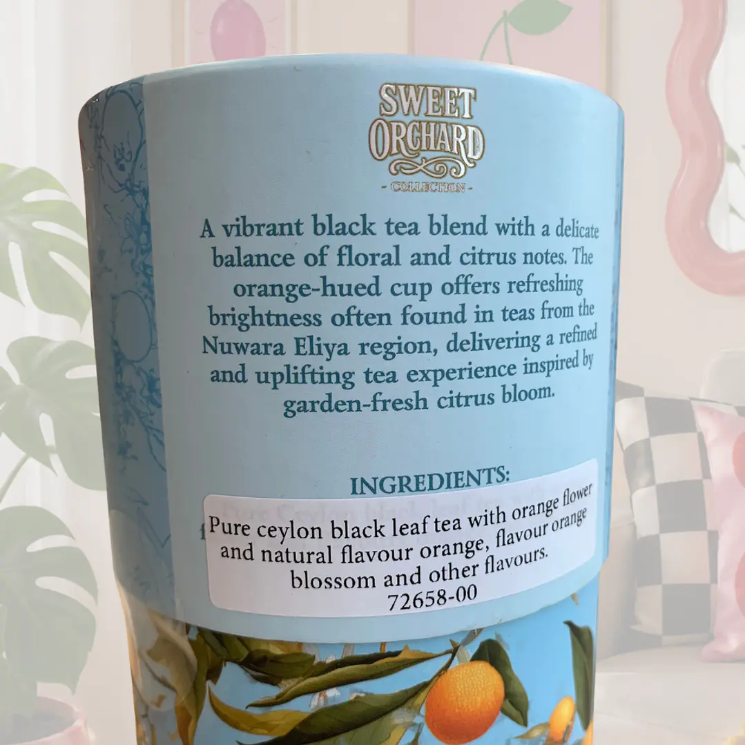 TÉ SWEET ORCHARD ORANGE  3