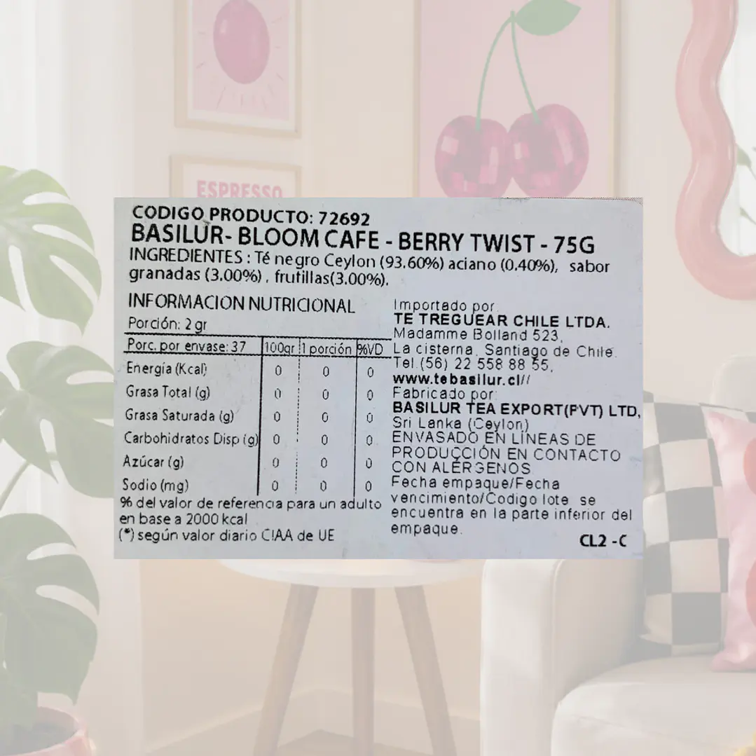 TÉ BLOOM BERRY TWIST 4