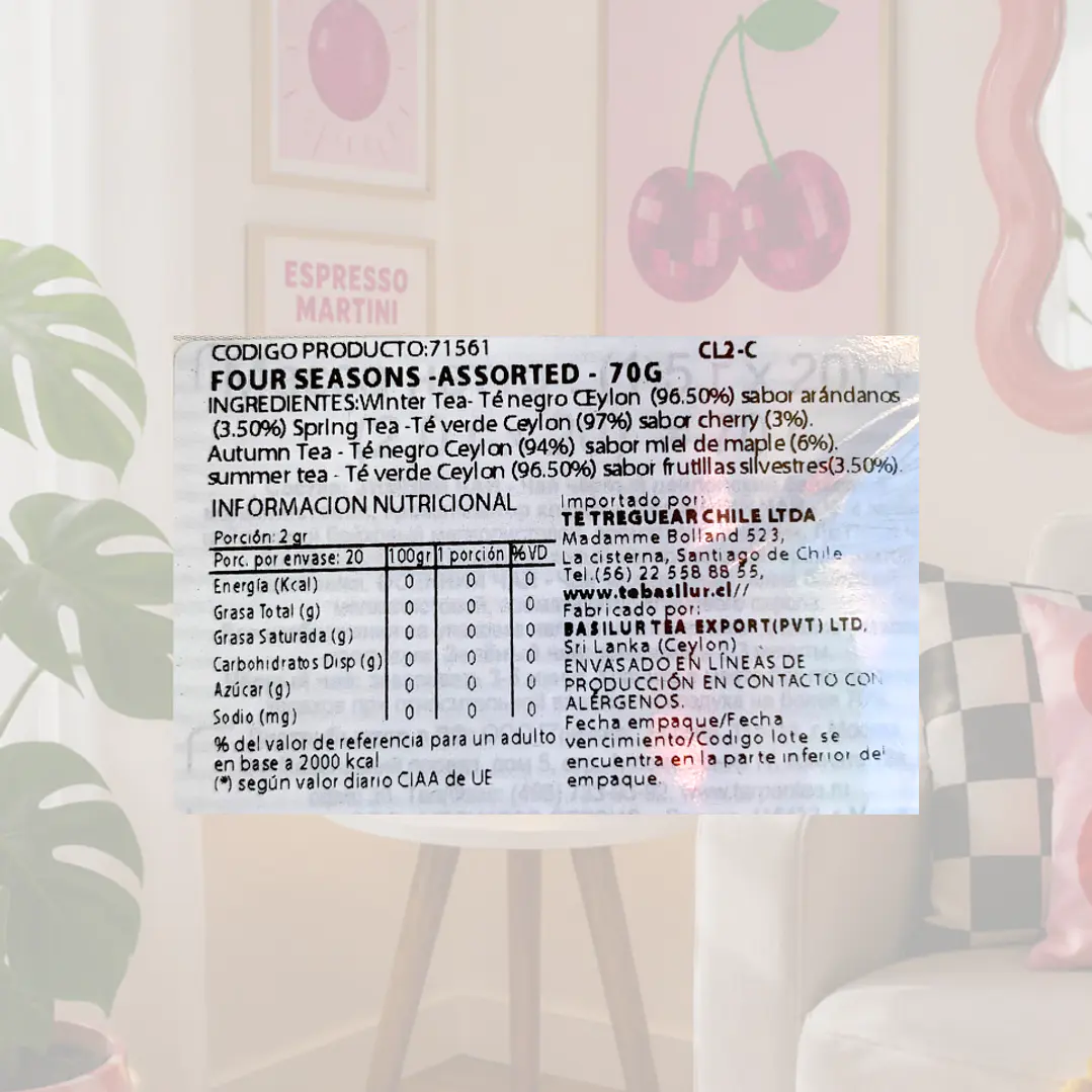 TÉ FOUR SEASONS 2