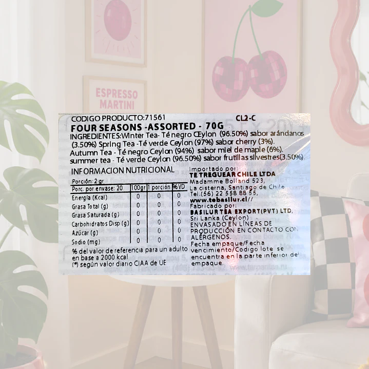 TÉ FOUR SEASONS 2