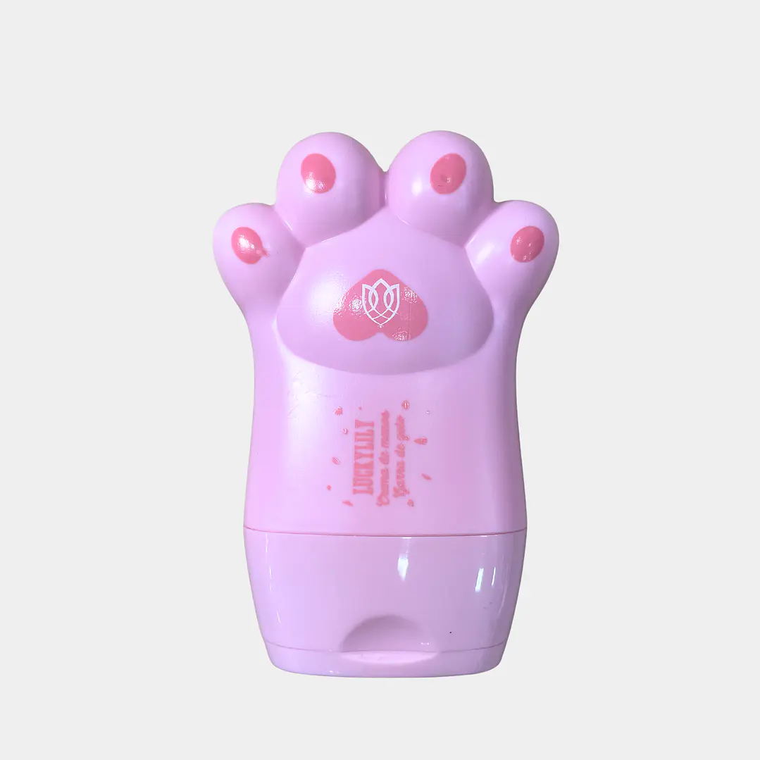 CREMA DE MANO PATA GATO ROSADA 1