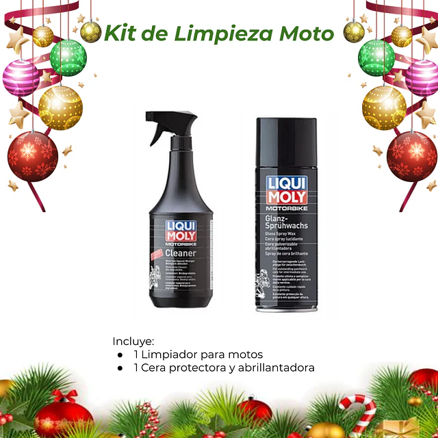 Kit Limpieza de Moto