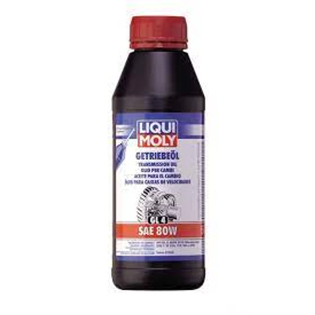 Aceite mineral 80W Liqui Moly 1L para moto Motorbike Gear Oil SAE 80W 1L
