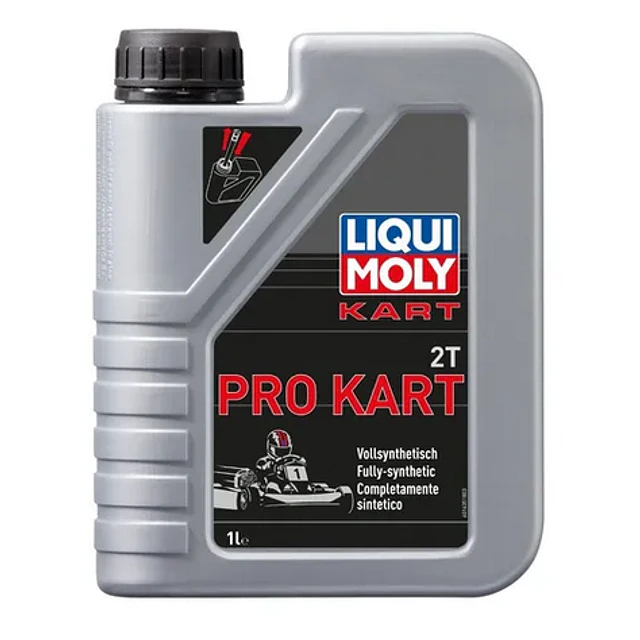 Aceite Liqui Moly 2T para moto Racing Pro Kart 2T 1L