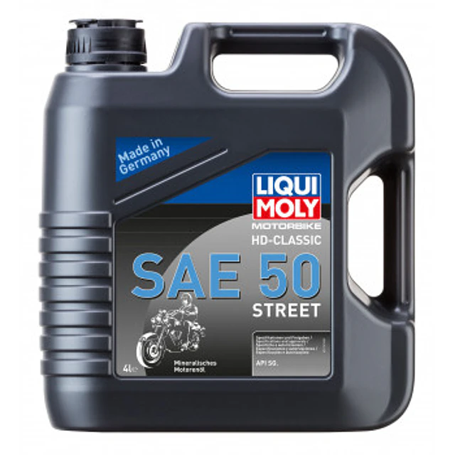 Aceite Liqui Moly SAE 50 para moto HD Classic SAE 50 street 4L