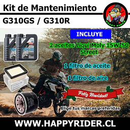 G310GS Kit de Mantenimiento