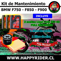 Kit de Mantenimiento BMW F750 / F850/ F900
