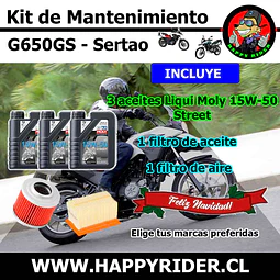 Kit de Mantenimiento G650GS / SERTAO / F650