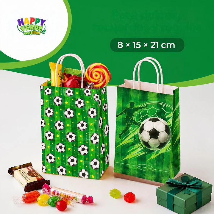 Bolsas de Papel con Diseños 21x15x8cm 3