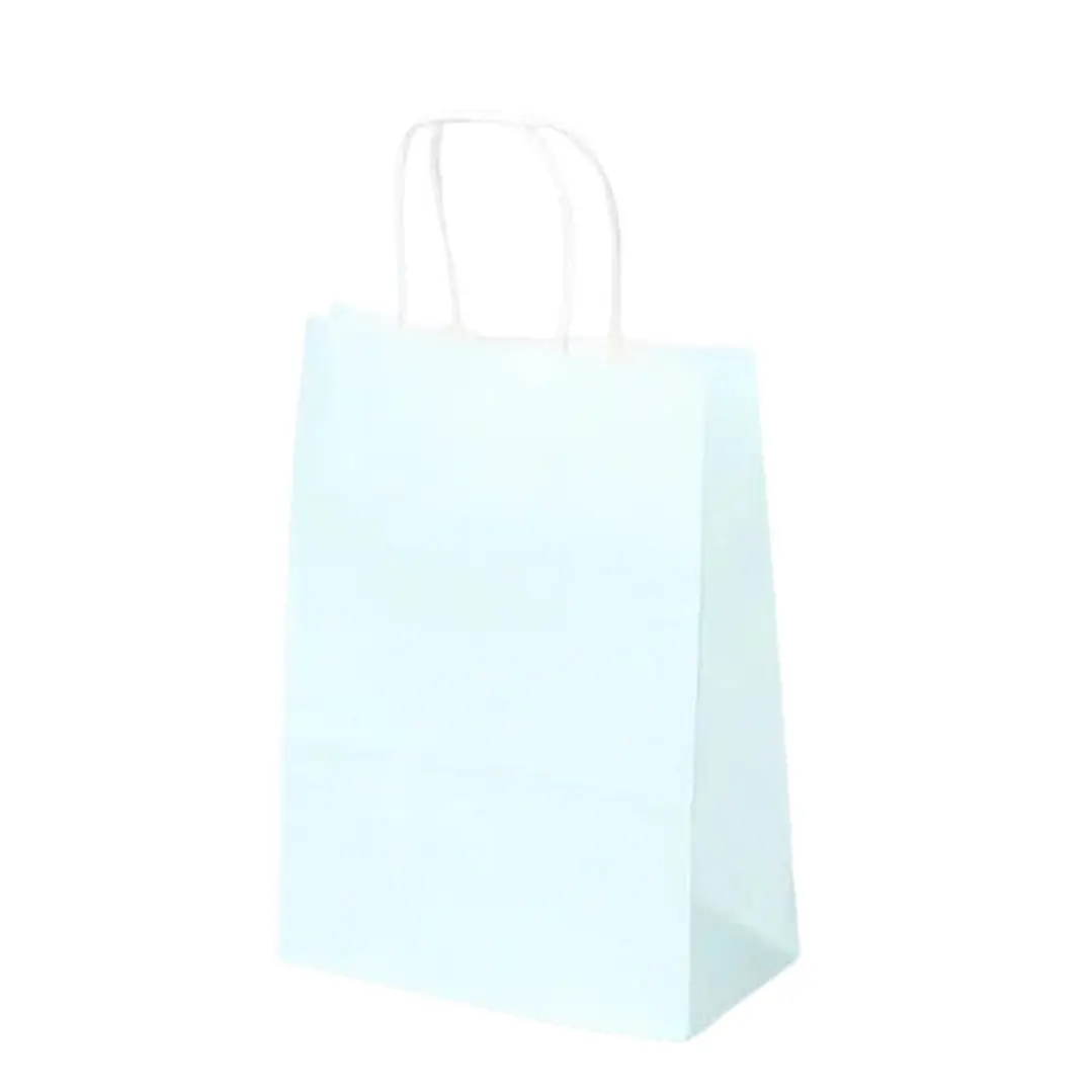 Bolsa Grande de Papel 26x33x12cm Colores Pastel 9