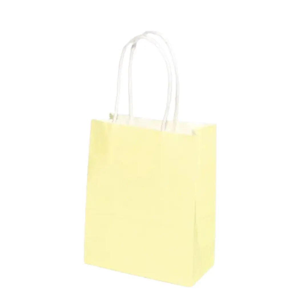 Bolsa Grande de Papel 26x33x12cm Colores Pastel 7