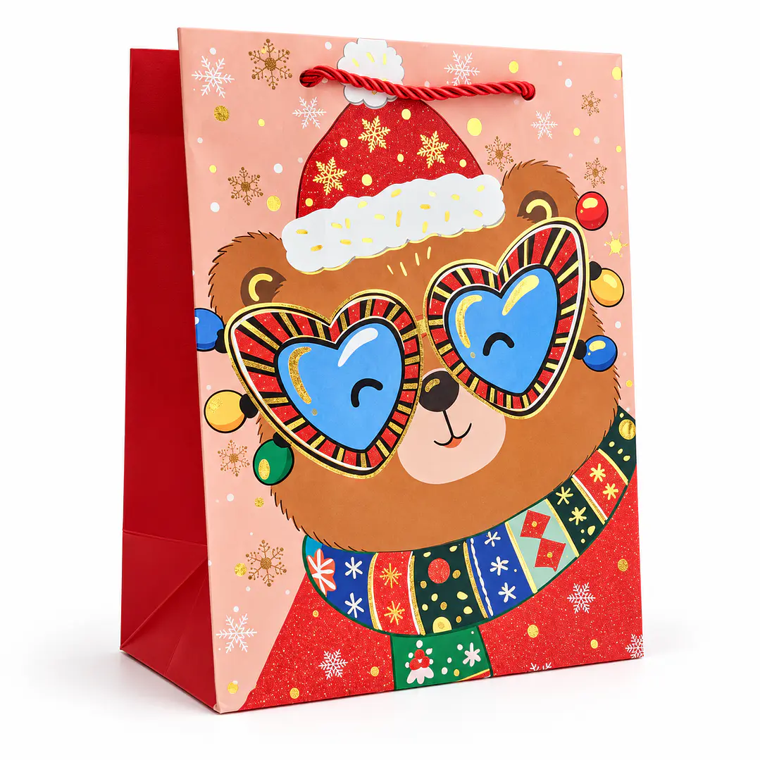 Pack Bolsas de Regalo Navidad 3 Tamaños, varios diseños 5