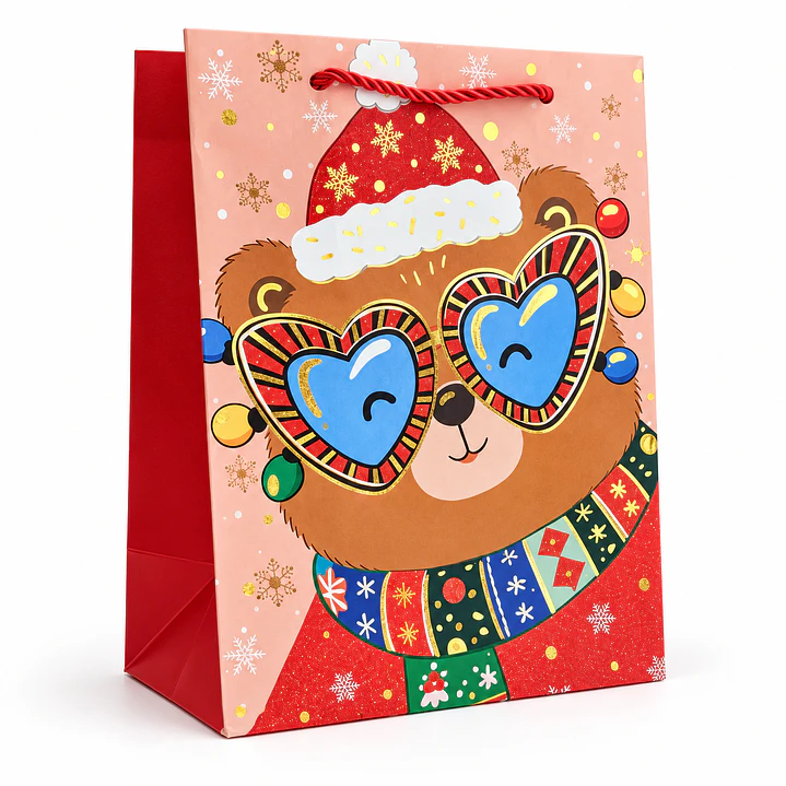 Pack Bolsas de Regalo Navidad 3 Tamaños, varios diseños 5
