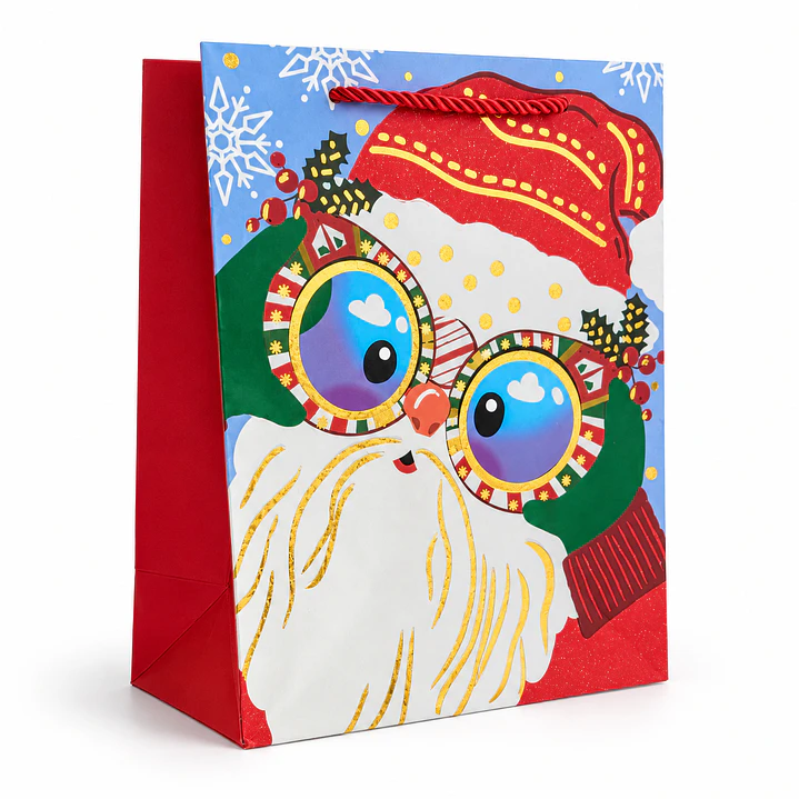 Pack Bolsas de Regalo Navidad 3 Tamaños, varios diseños 6