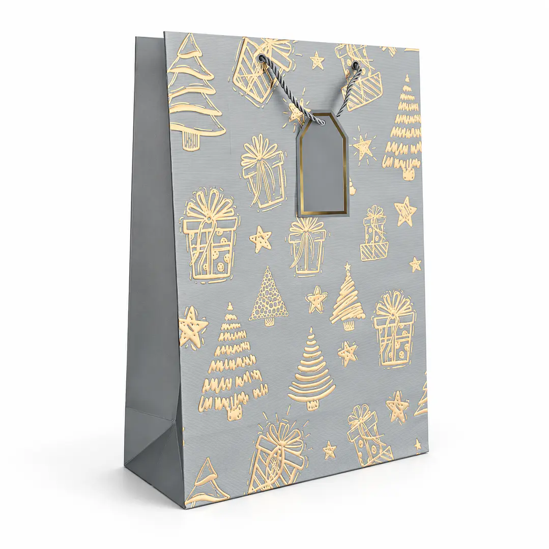 Bolsa Elegante Mediana Navidad 3