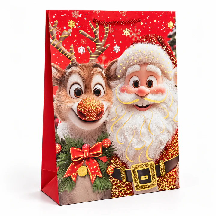 Bolsa Grande Navidad Viejito Pascuero 2