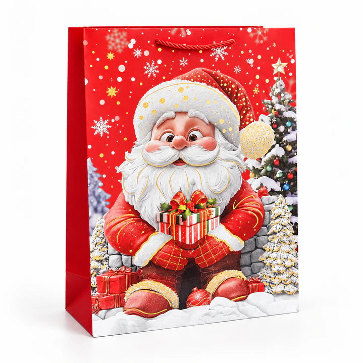 Bolsa Grande Navidad Viejito Pascuero 3