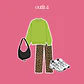 outfits del mes | octubre 2026 - set de stickers - Miniatura 5