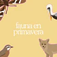 fauna en primavera - set de stickers - Miniatura 1