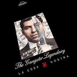 Camiseta Hardcoresilver The Gangster la Cosa Nostra 