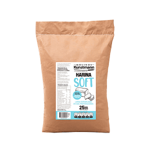 Harina Soft Molinos Kunstmann 25 kg