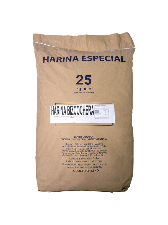 Harina Bizcochera 25 kg  